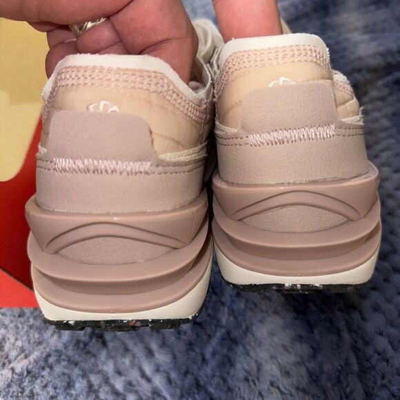 Nike Waffle One NN (Size 8) DO4661-211 "Pearl Sail" Women's Cozy Winter Sneaker - Picture 4 of 8